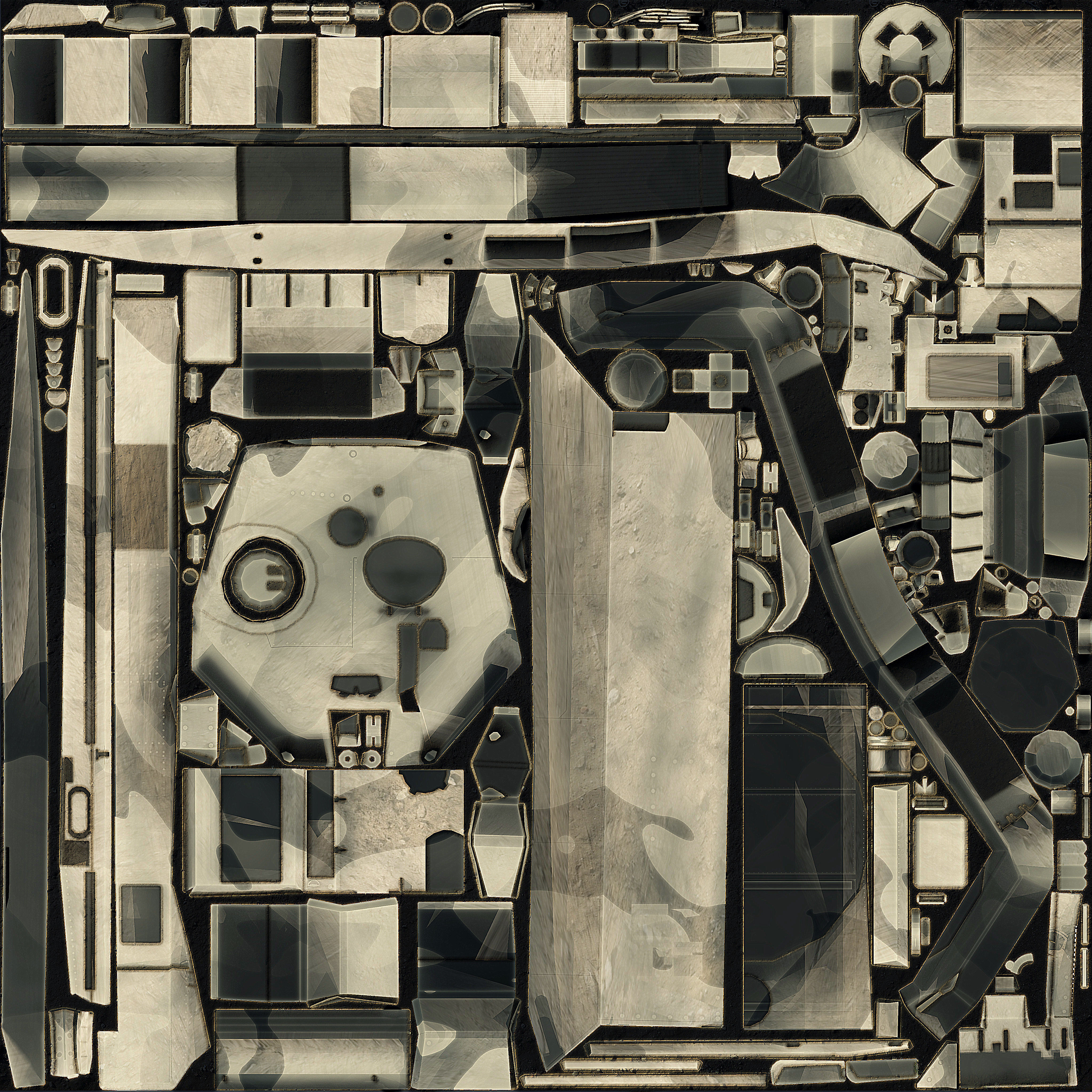 T 90 Russian Tank Low-poly 3D model_15