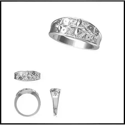 JCD Format  Diamond special rings types of jewelry files