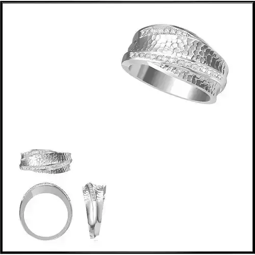 JCD Format  Diamond special rings cad jewellery design course