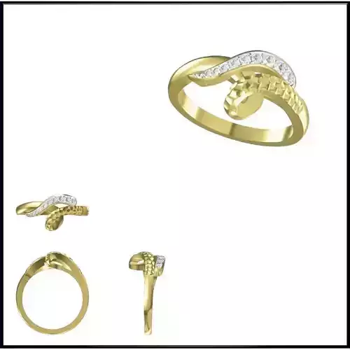 JCD Format  Diamond special rings autodesk jewelry design