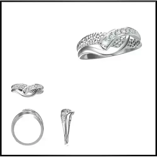 JCD Format Diamond special rings  jewellery design course