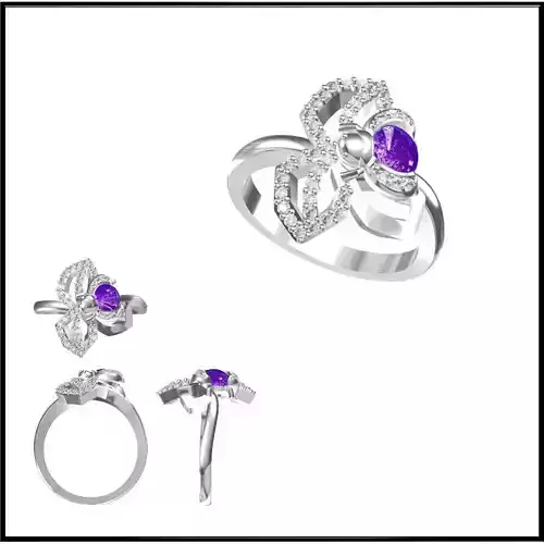 JCD Format Cheap special rings jewellery cad design