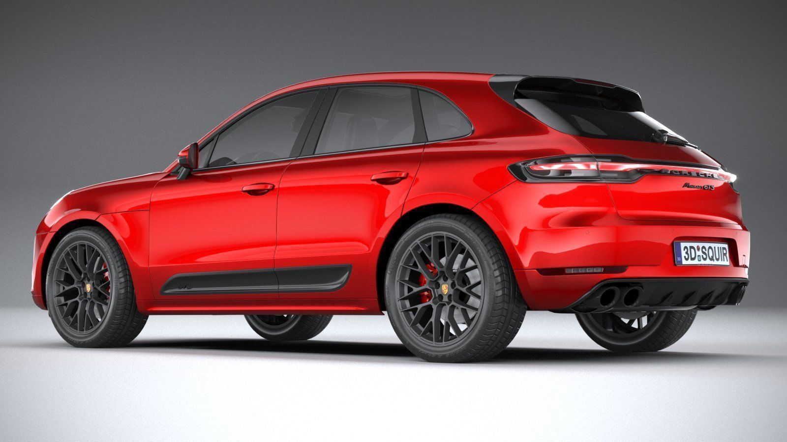 Porsche Macan GTS 2020 3D model_5