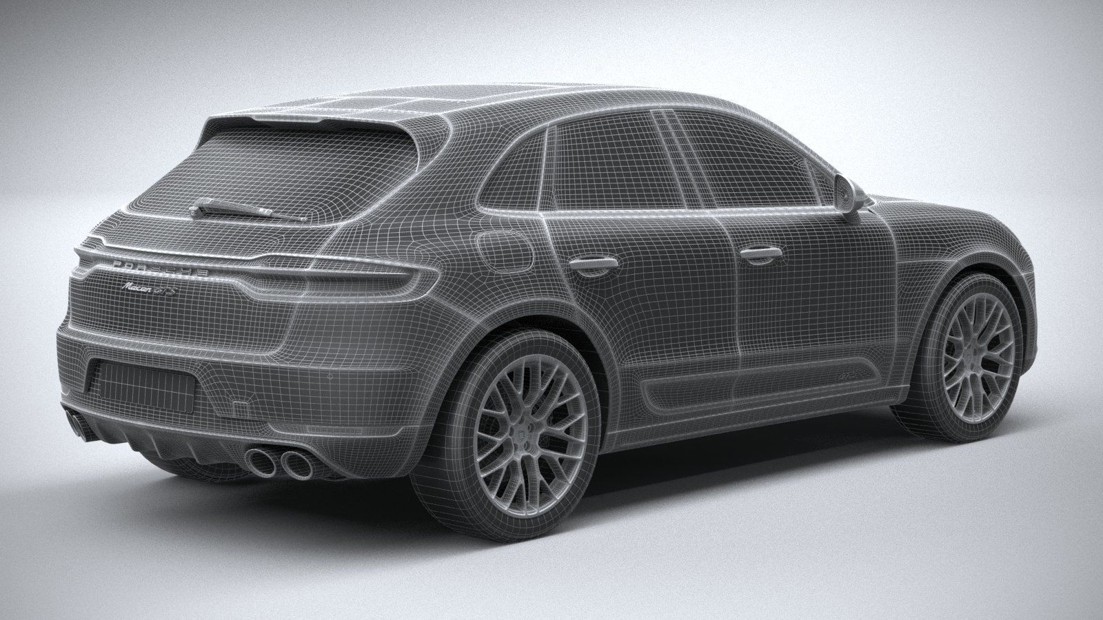 Porsche Macan GTS 2020 3D model_27