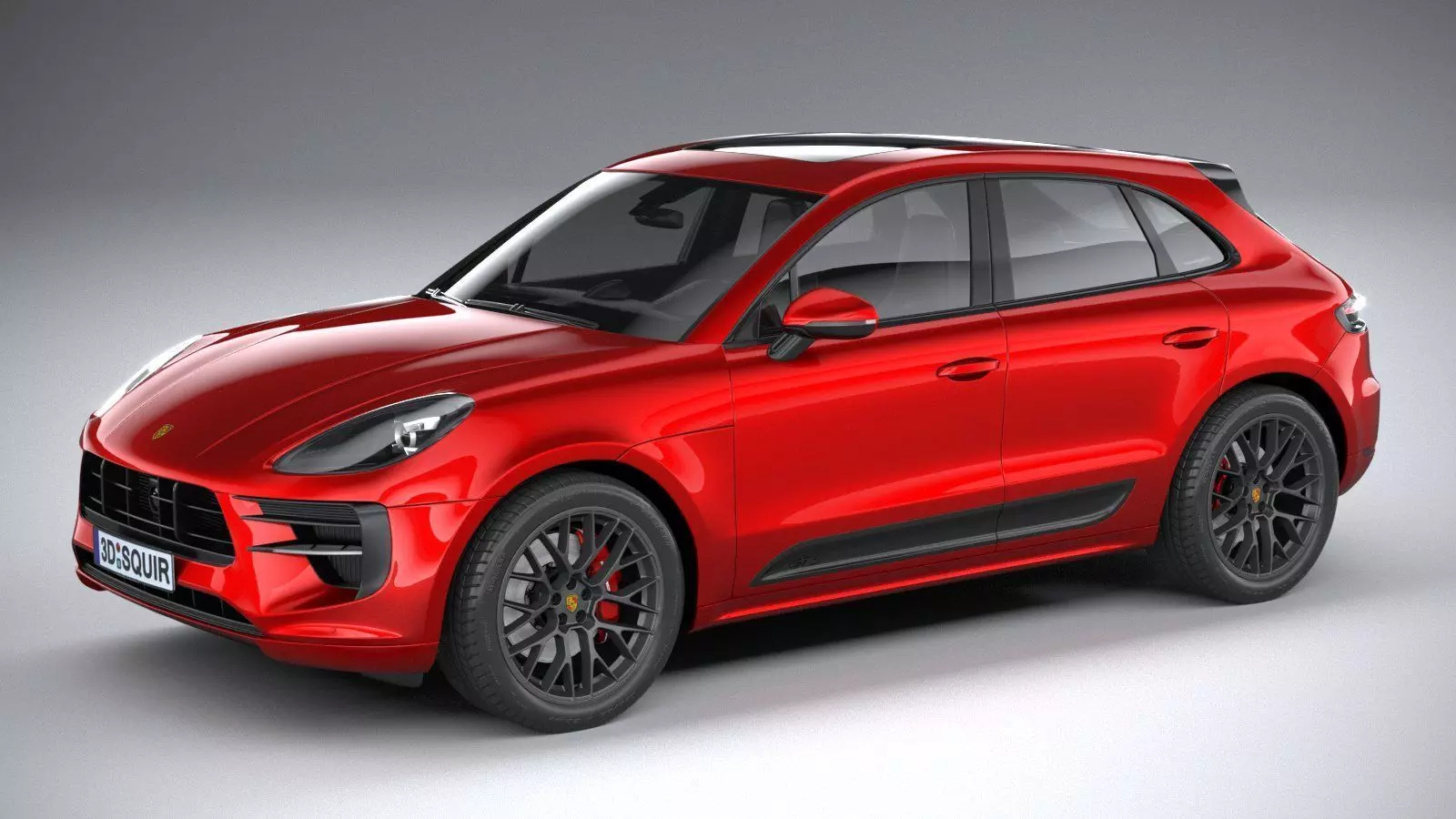 Porsche Macan GTS 2020 3D model_0