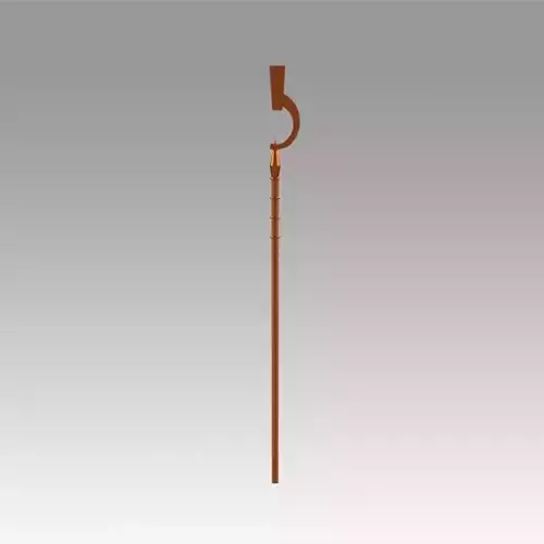 Log Horizon Shiroe Staves Cosplay Weapon Prop 3D print model Log Horizon Shiroe Staves Cosplay Weapon Prop 3D print model