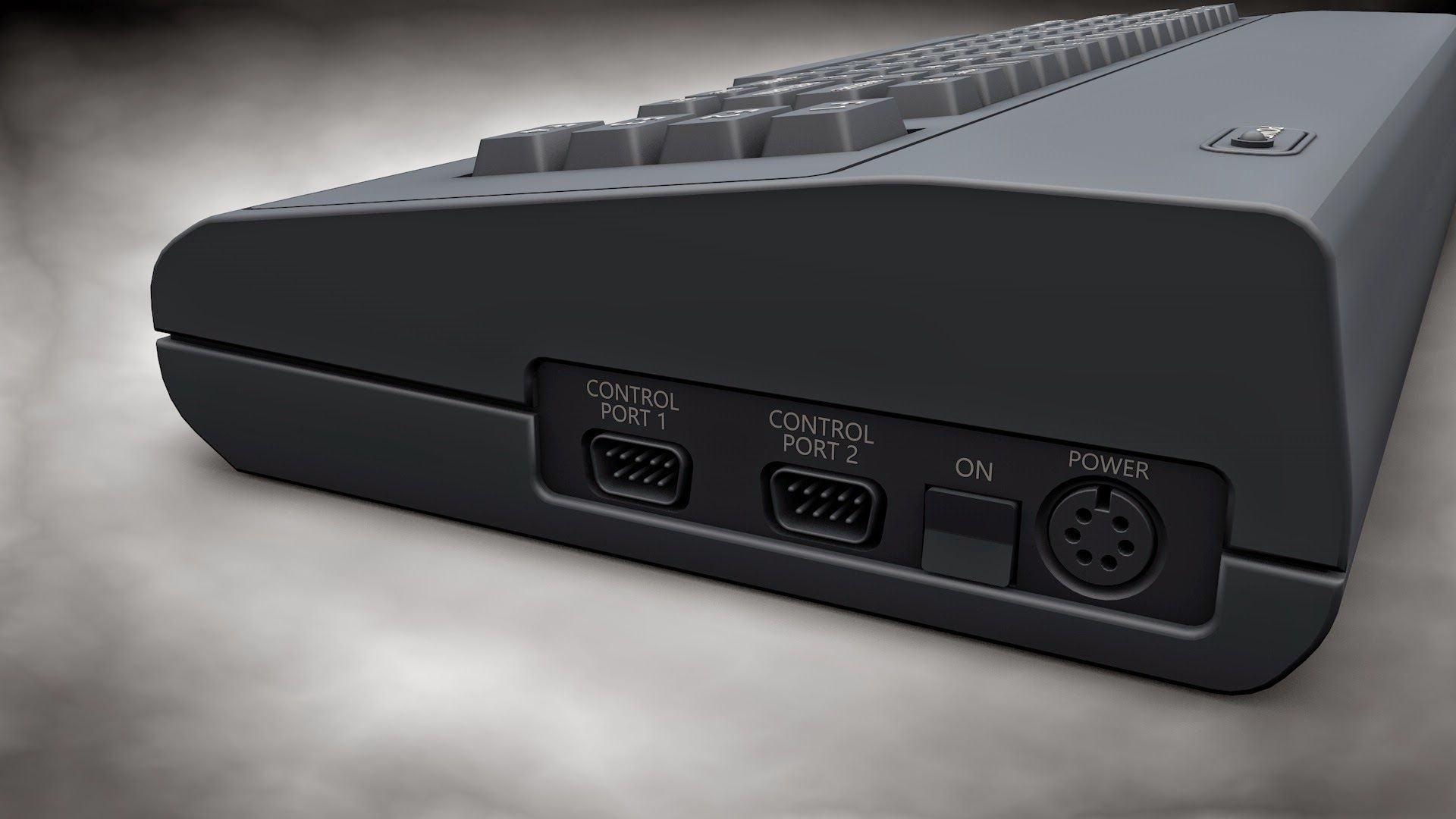 Vintage computer Commodore 64 3D model_5