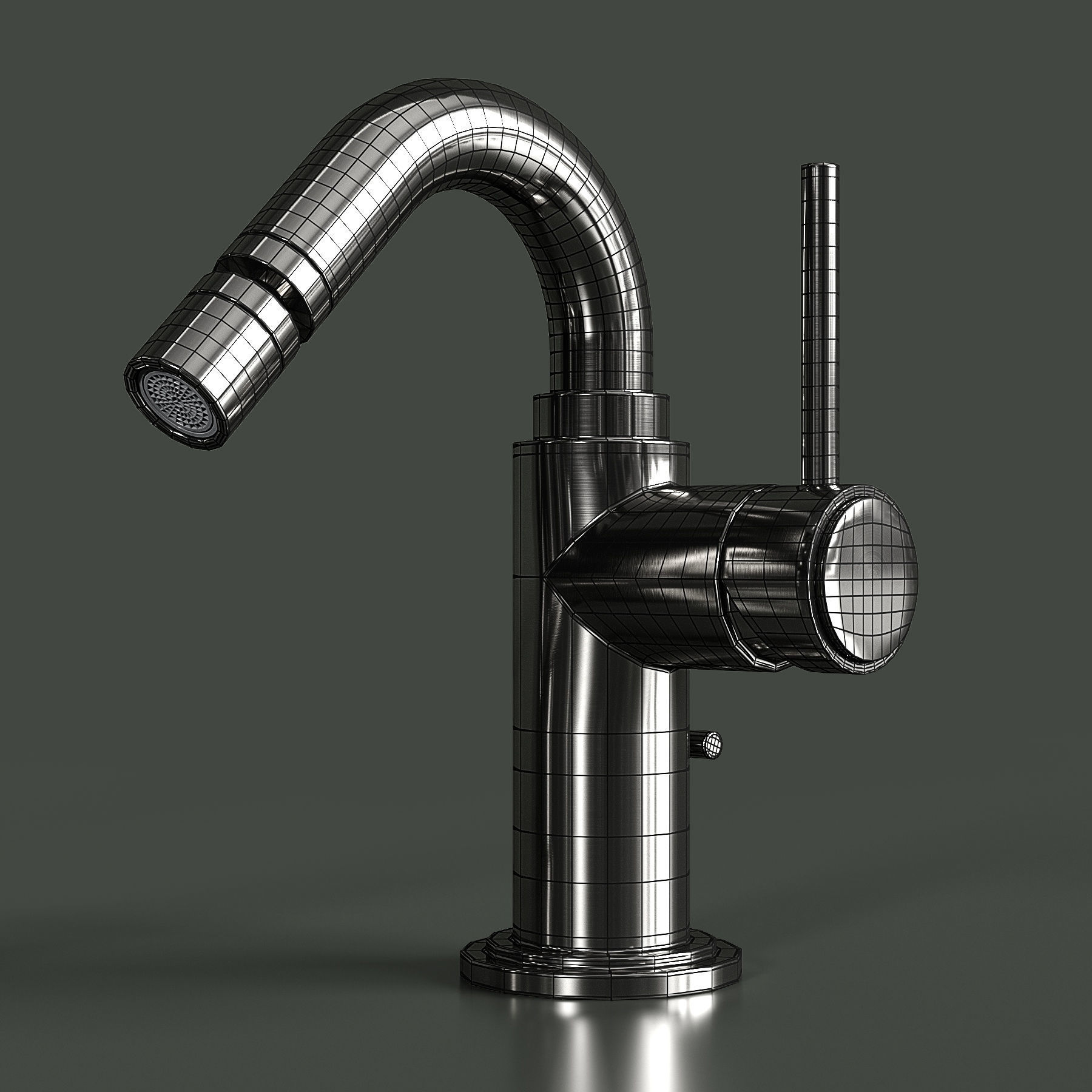 Faucets grohe atrio 3D model_4