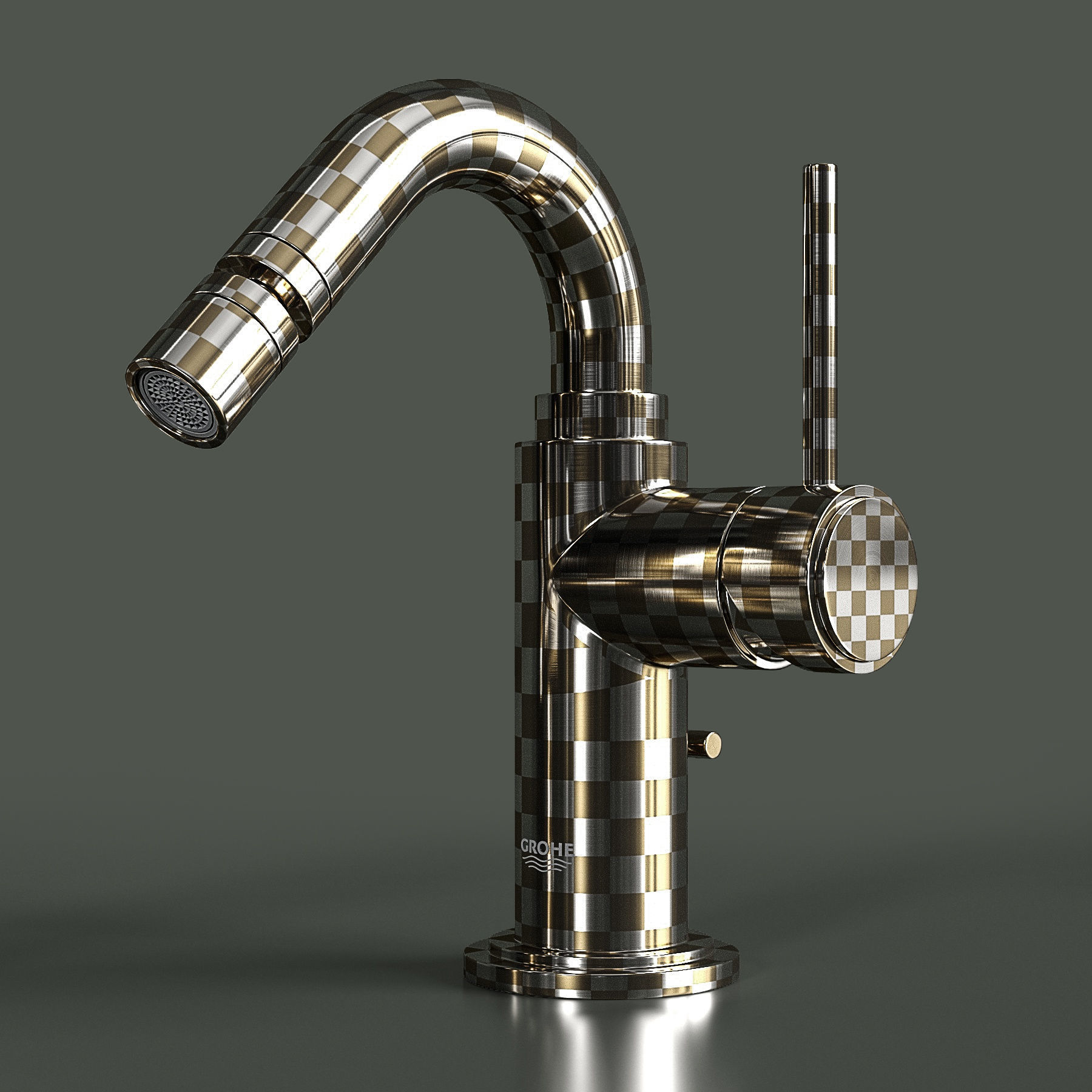 Faucets grohe atrio 3D model_3