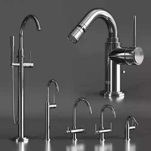 Faucets grohe atrio 3D model