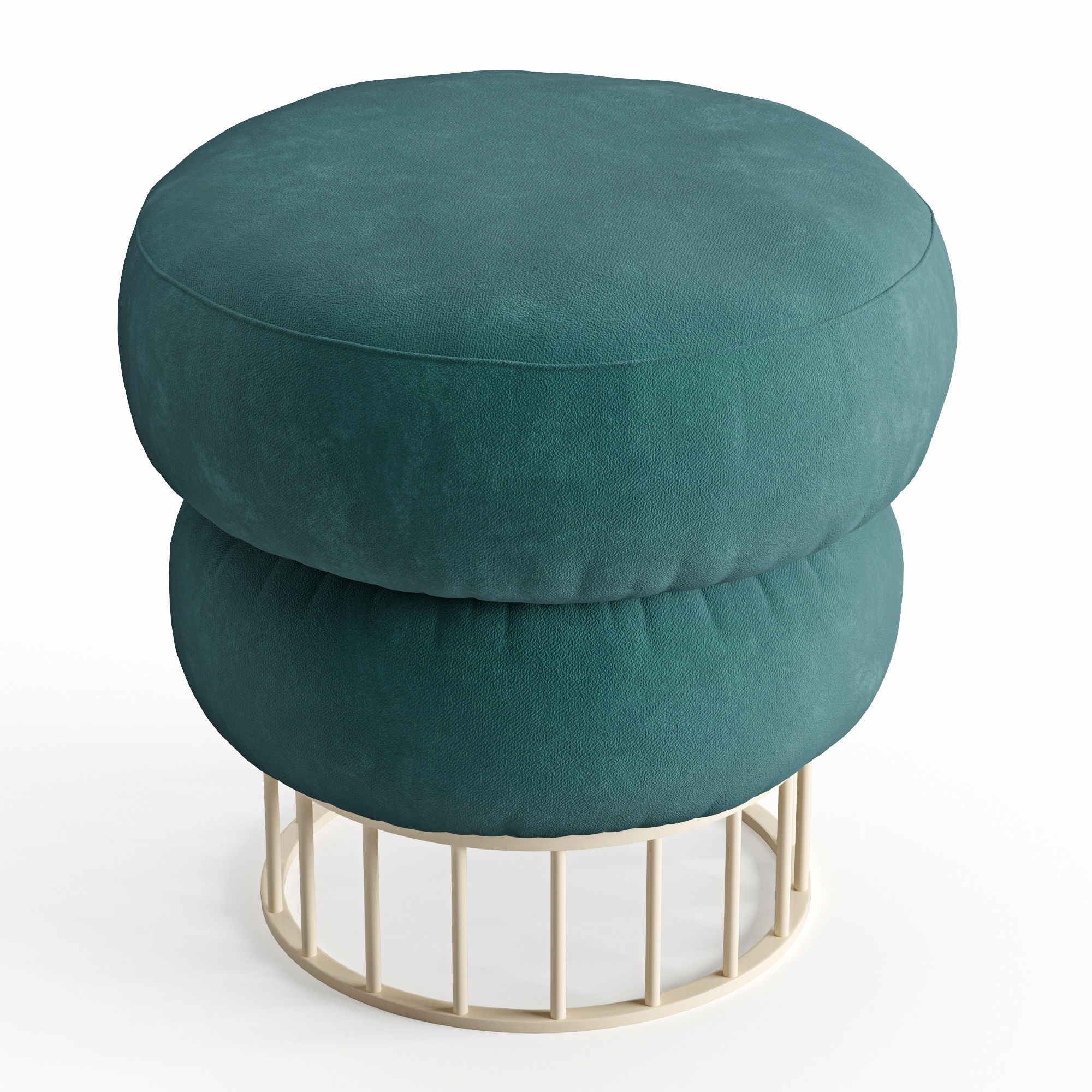 Pouf Mary 3D model_2