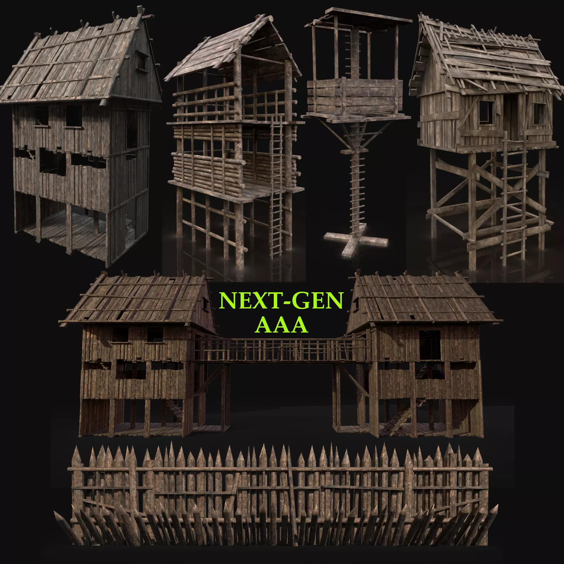 AAA NEXT GEN Watchtower Hunter Collection Pack Package _0