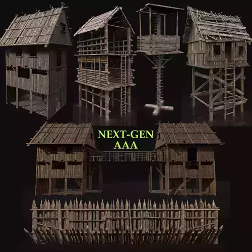 AAA NEXT GEN Watchtower Hunter Collection Pack Package 