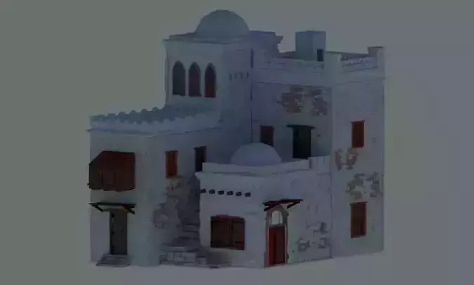 Kit 1 de casas de dioramas -  Kit 1 of dioramas houses 3D print model