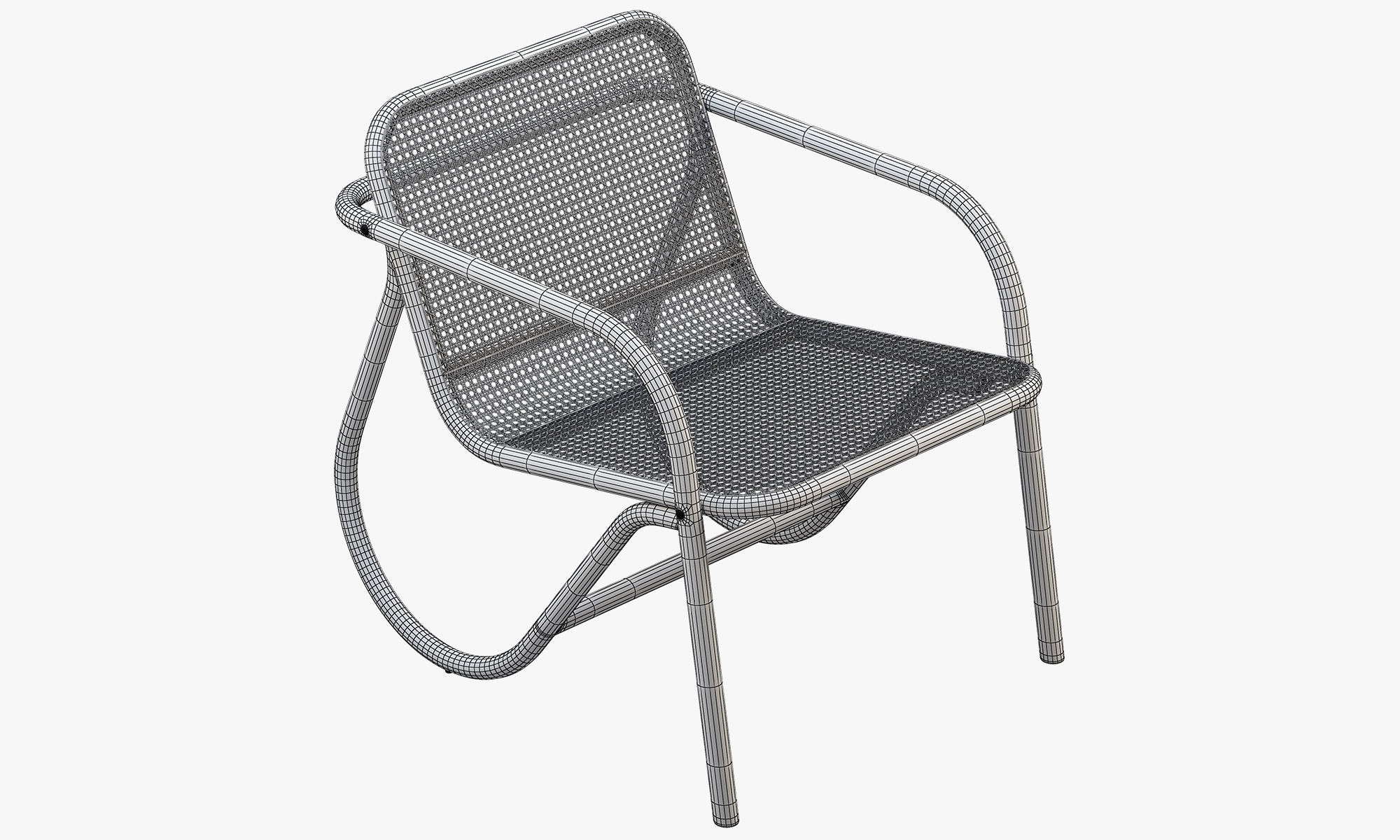 N 200 lounge chairs 3D model_23