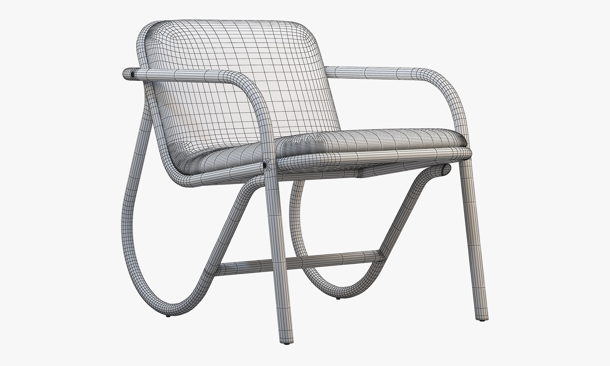 N 200 lounge chairs 3D model_20