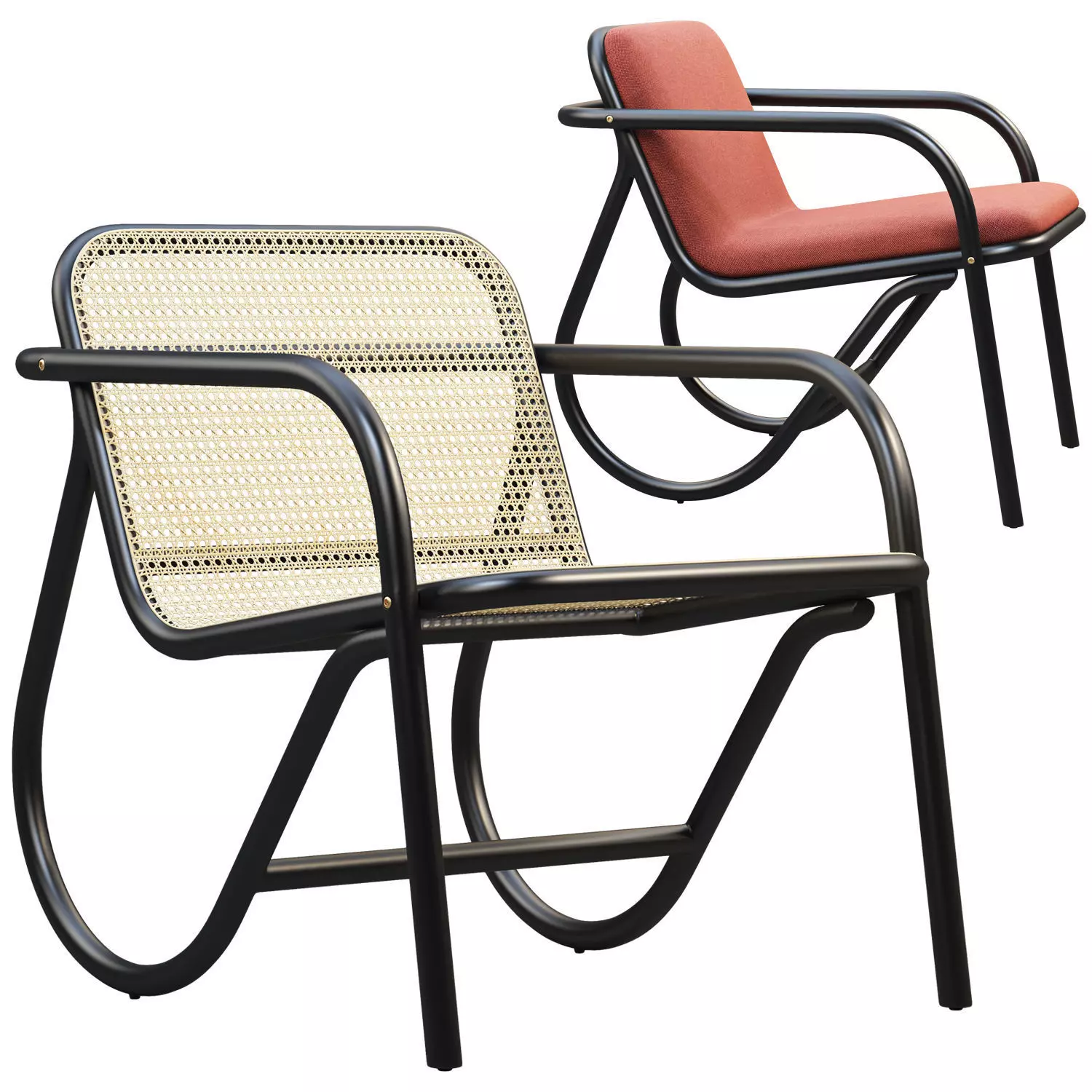 N 200 lounge chairs 3D model_0