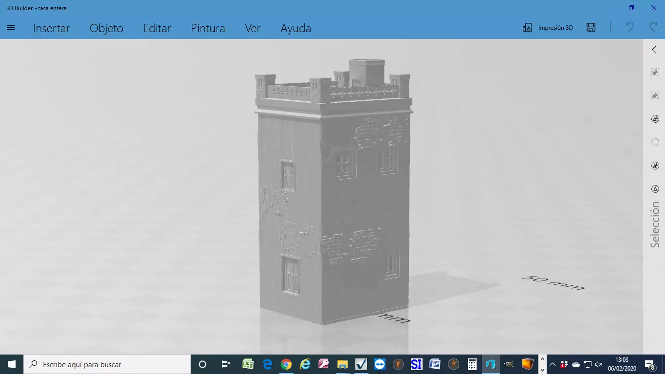 Kit 2 de casas de dioramas - Kit 2 of dioramas houses 3D print model