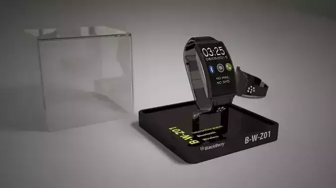 Blackberry SMARTWATCH 3D model