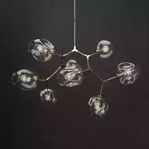 Branching bubble 8 lamps 2