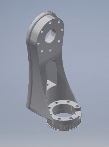 CNC head for 5 AXIS 3D model_5