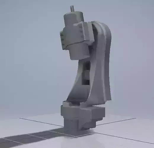 CNC head for 5 AXIS 3D model