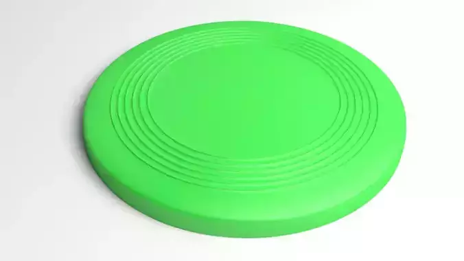 Flat-disc Frisbee
