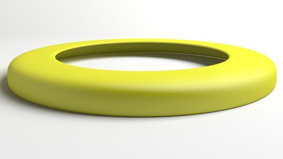 Ring Frisbee 3D model_1