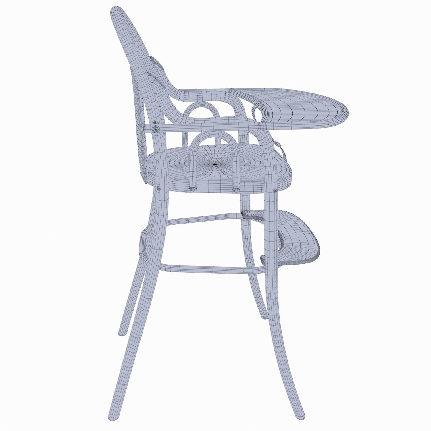 baby chair for feeding Ton Petit 114 3D model_15