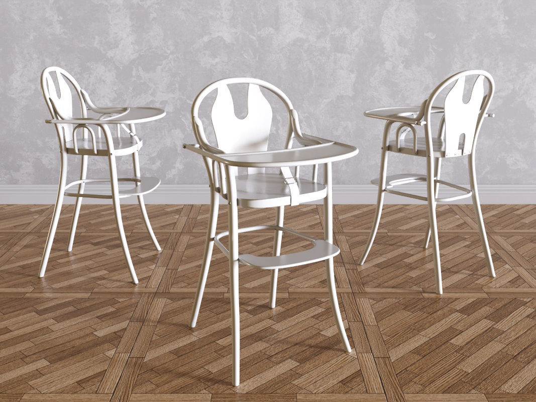 baby chair for feeding Ton Petit 114 3D model_8