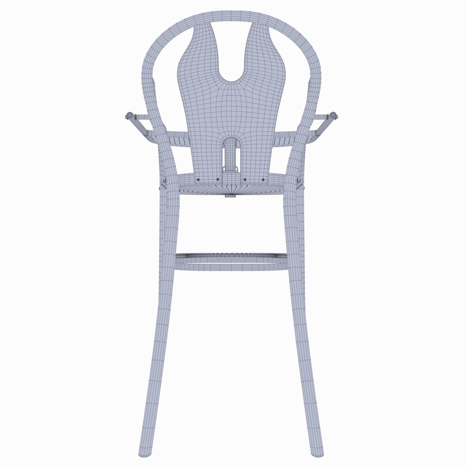 baby chair for feeding Ton Petit 114 3D model_14