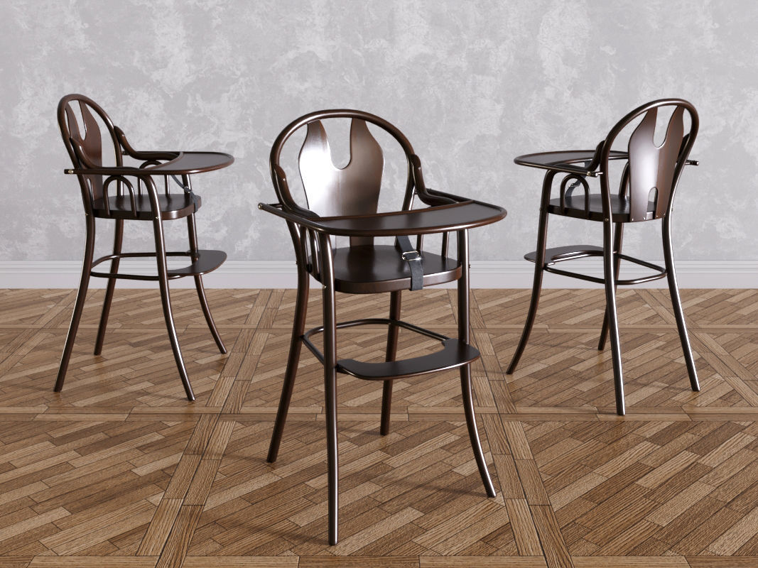 baby chair for feeding Ton Petit 114 3D model_2