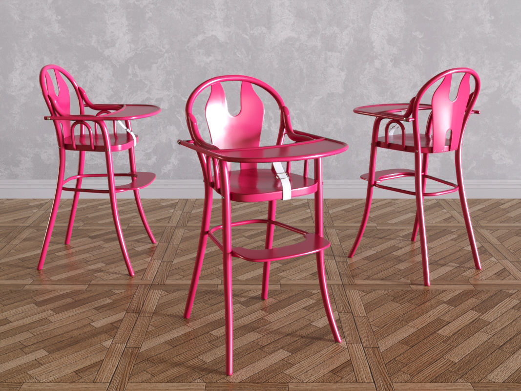 baby chair for feeding Ton Petit 114 3D model_5