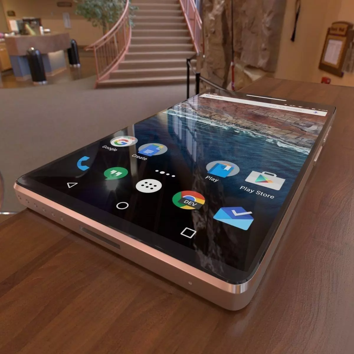 Smartphone2015 google nexus smartphone Free 3D model