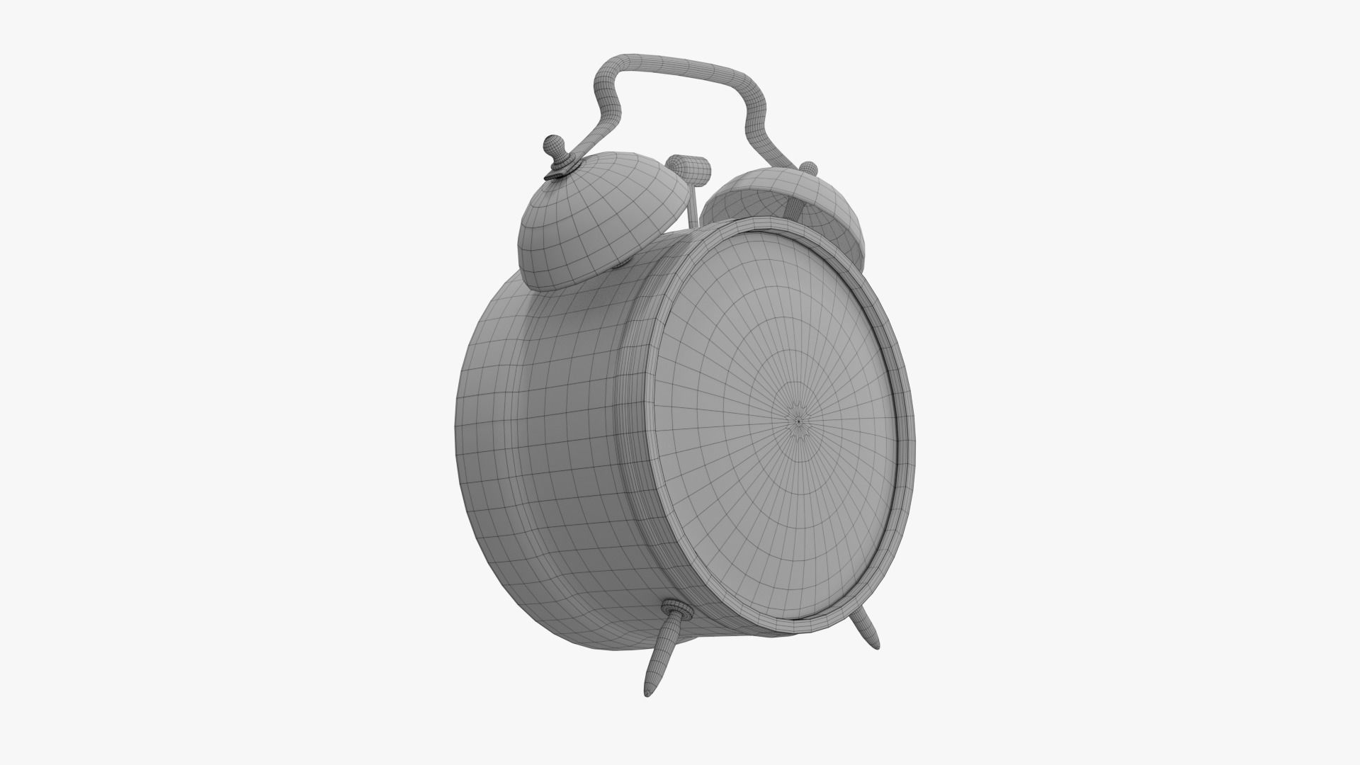 Alarm Clock 3D model_9