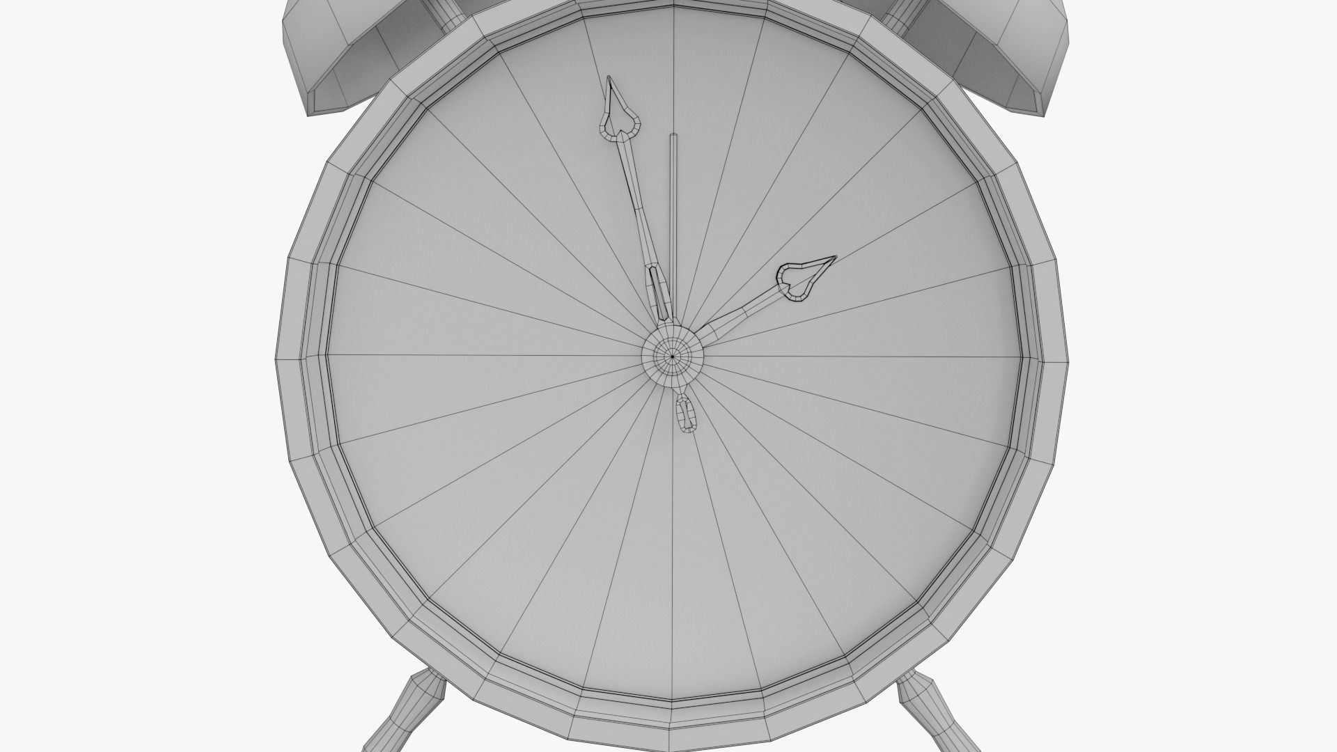 Alarm Clock 3D model_8