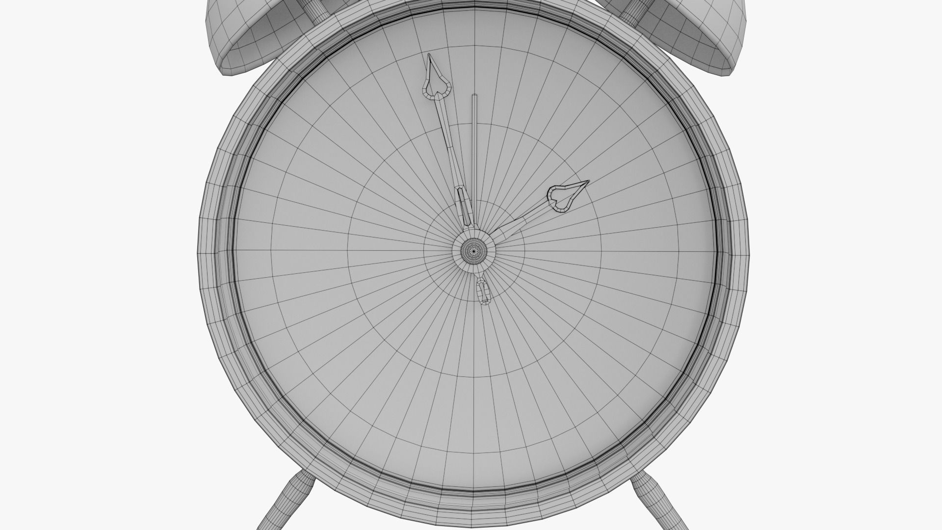 Alarm Clock 3D model_11