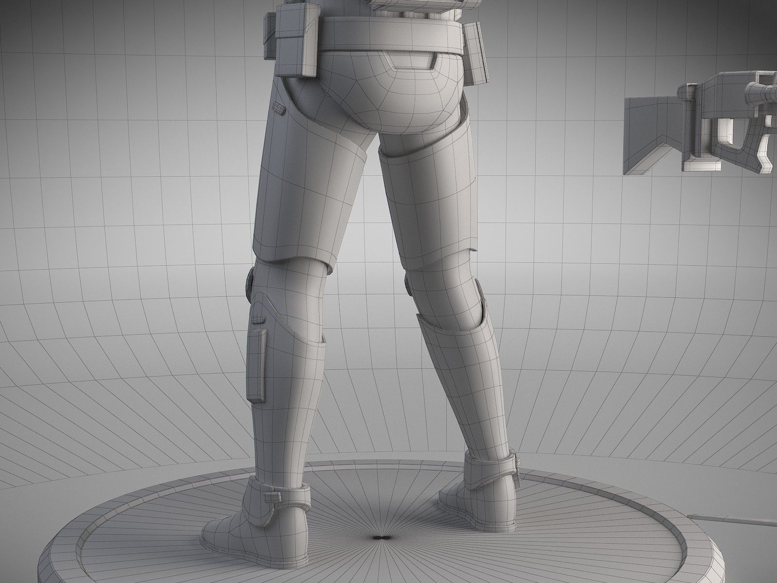 Star Wars First Order Stormtrooper Heavy 3D model_27