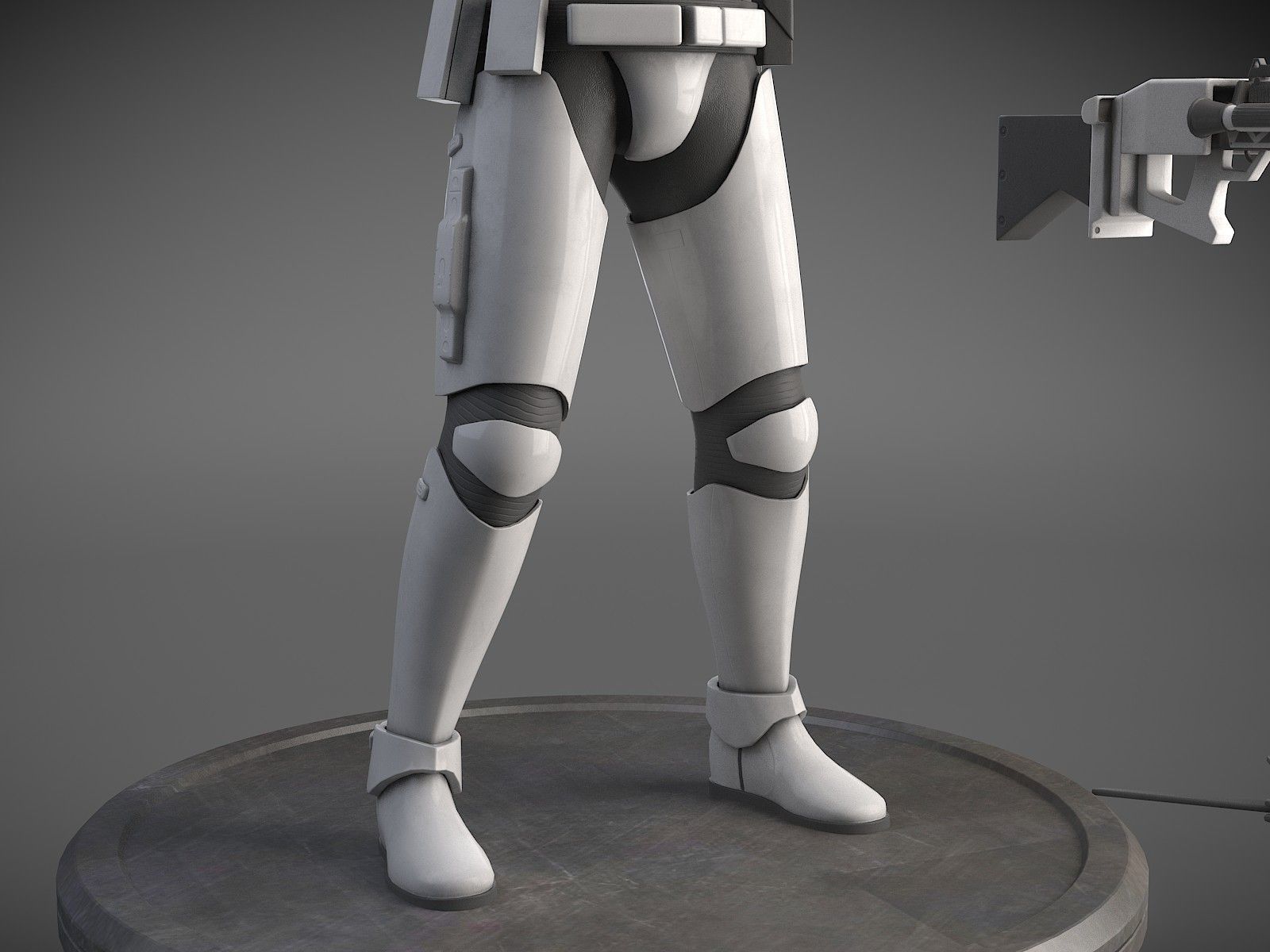Star Wars First Order Stormtrooper Heavy 3D model_12