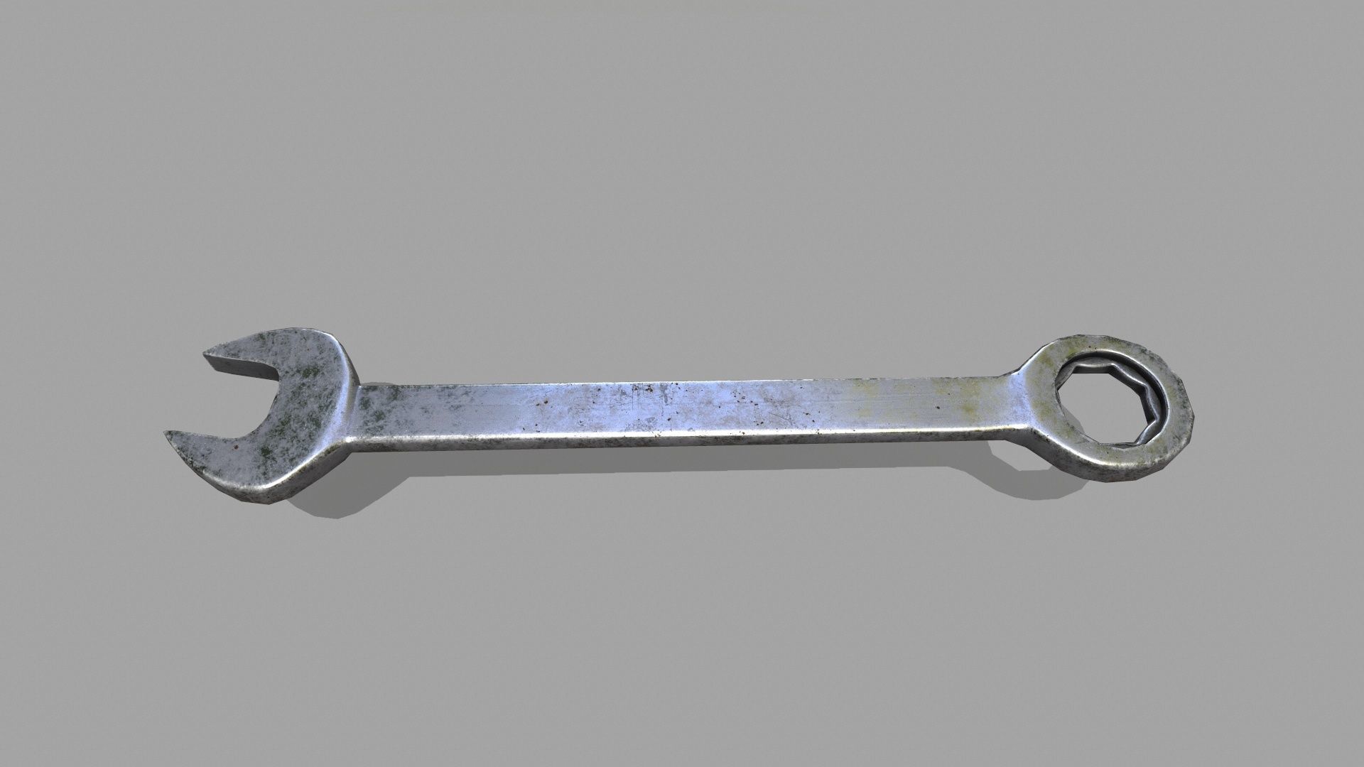 wrench Low-poly 3D model_5