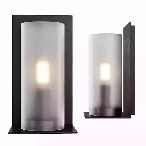 Restoration Hardware RENNES GRAND SCONCE Black 3D model