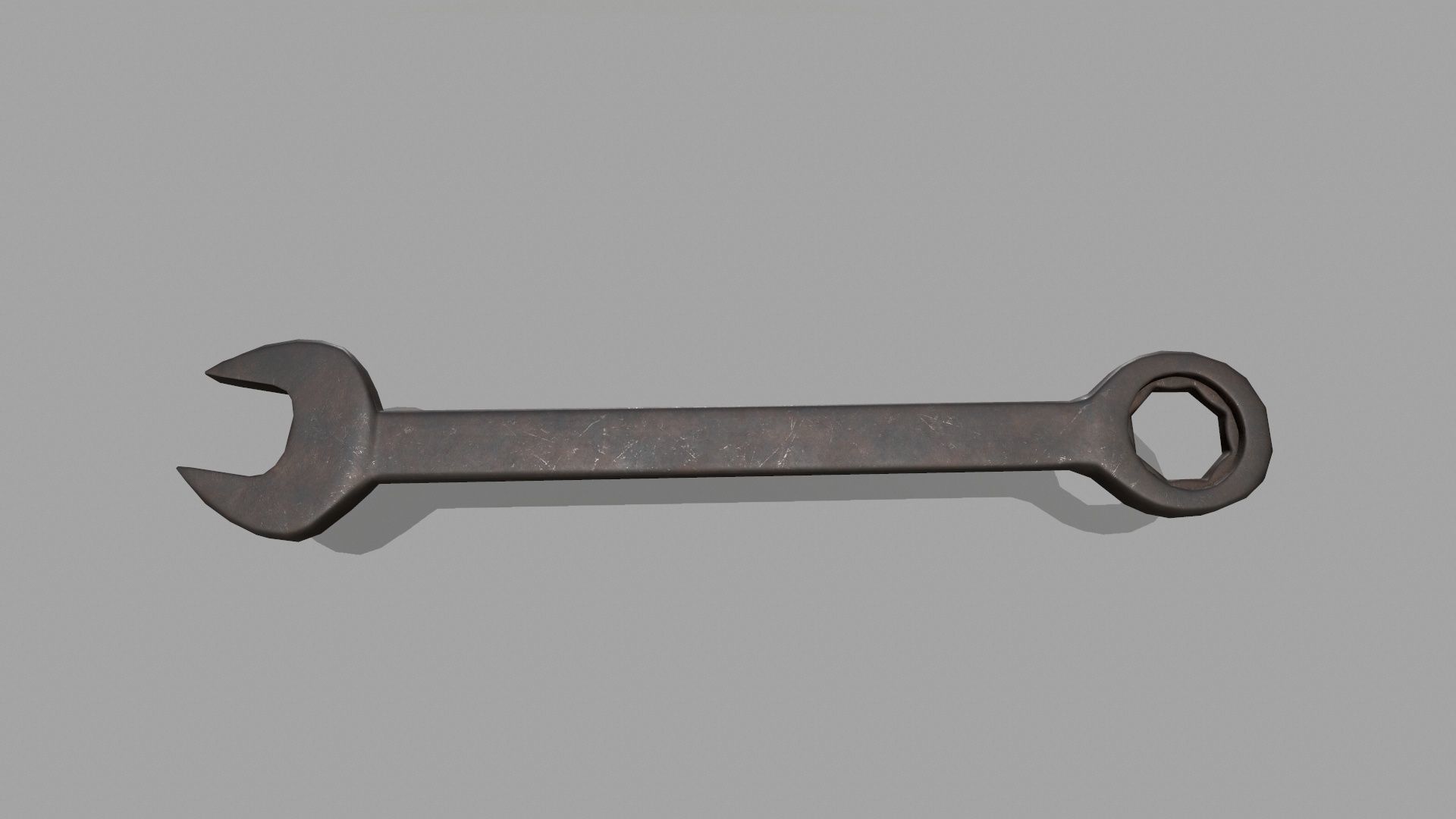 wrench set of wrenches Low-poly 3D model_6