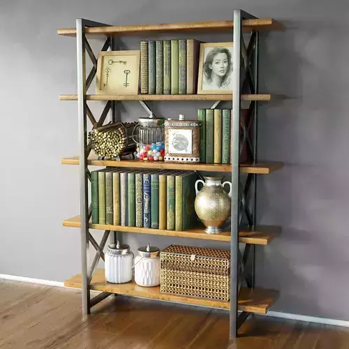ShelfWithDecor bookcases for living room