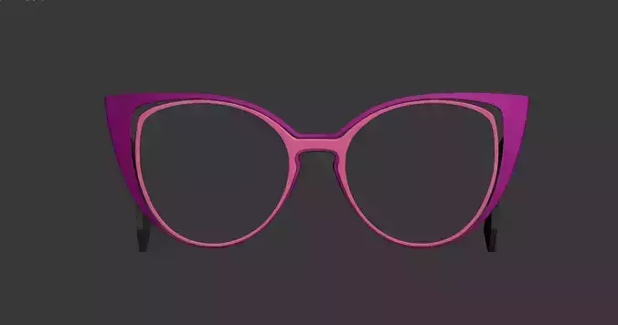 3d print fendi sunglass  3D print model