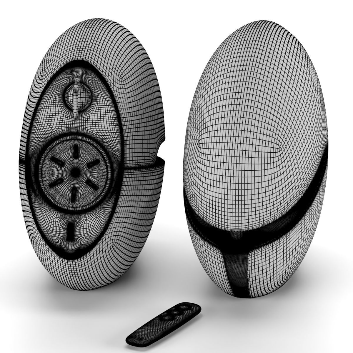 Desktop speakers Edifier Luna Eclipse E25HD 3D model_12