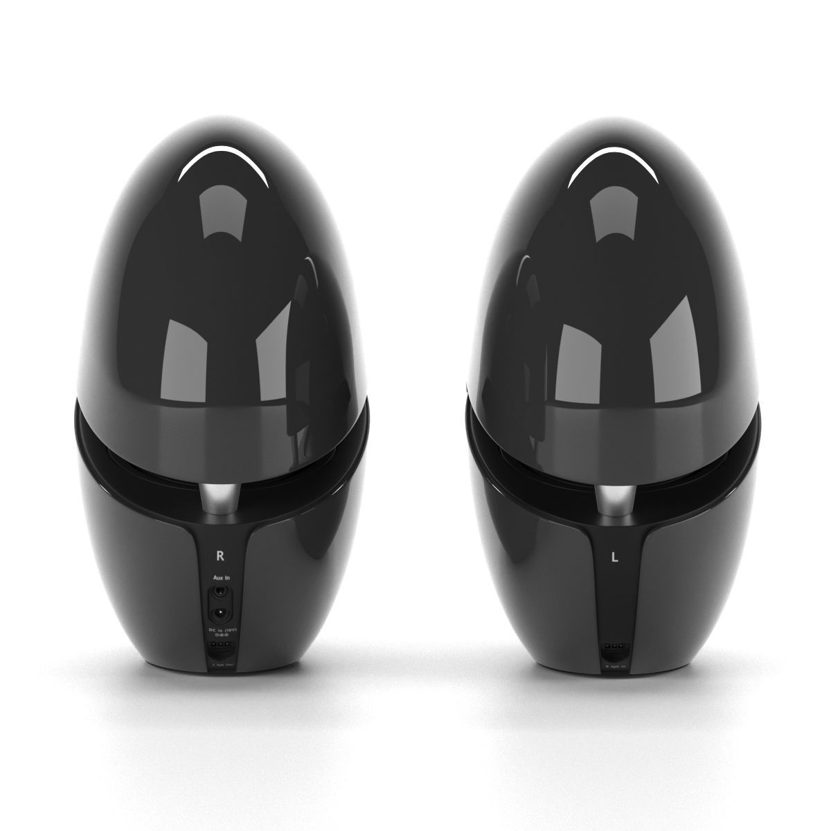 Desktop speakers Edifier Luna Eclipse E25HD 3D model_10