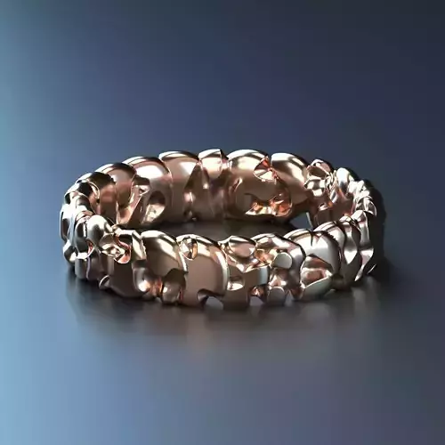 Rough ring  3D print model