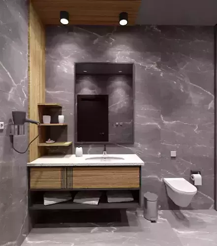Amazing Bathroom 3D model