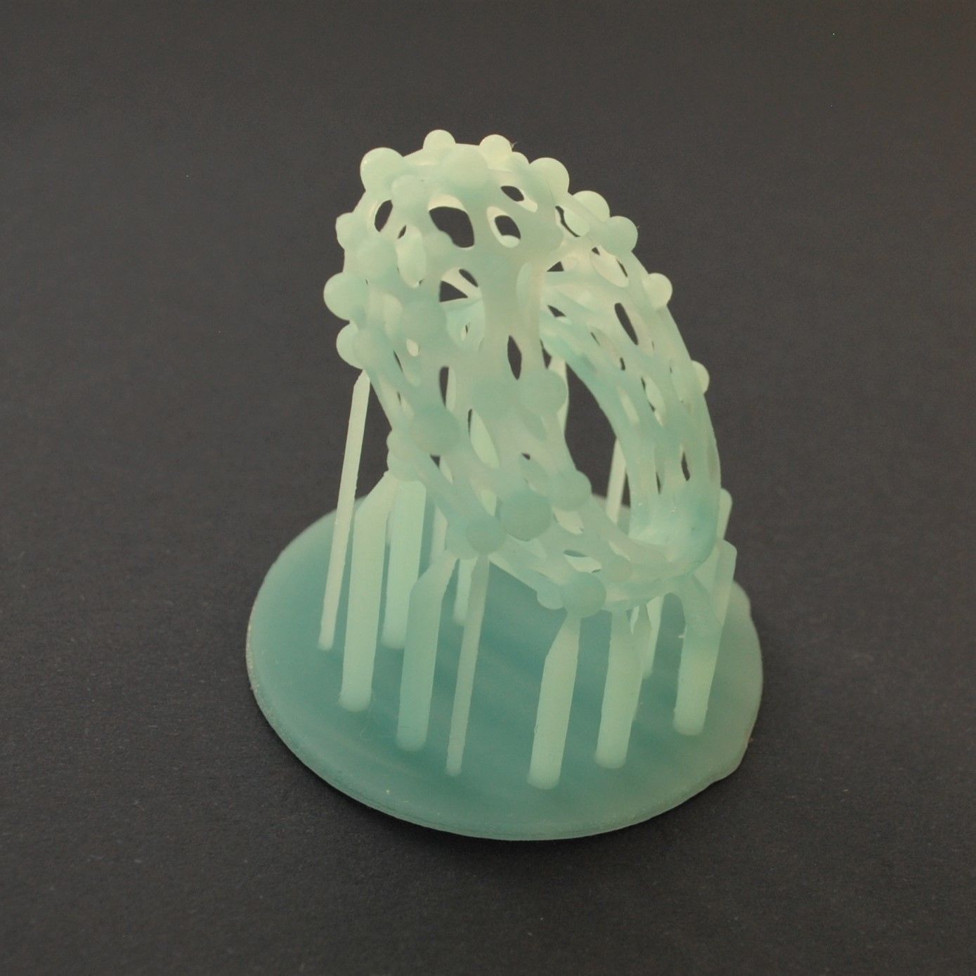 Ring with bubbles 3D print model_7