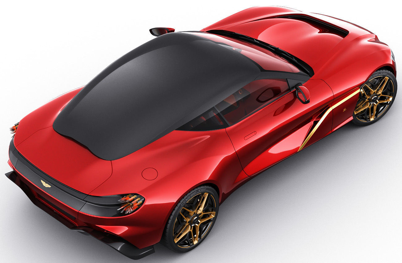 Aston Martin DBS GT Zagato 2020 3D model_9